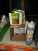 *Box Containing No Nail Silicone Sealant and Two T