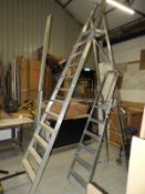 *Werner Eleven Tread Aluminium Platform Steps