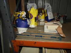 *~7m² of Grey Flooring Tiles plus Bags of Tiling G