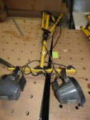 *Defender 240v Two Lamp Halogen Work Light