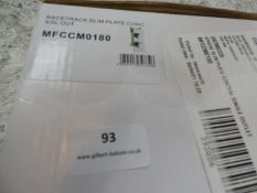 *Race Track Slim Plate Shower Mixer Block MFCCMO18