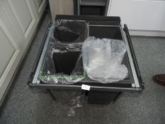 *Innostor Integrated Three Compartment Bin System