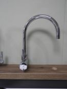 *Chrome Swan Neck Tap