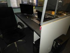 *Workstation with Two Perspex Covid Screens