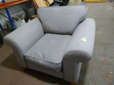 Large Upholstered Armchair - Collection: Hull