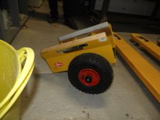 *Two Wheeled Sheet Material Trolley with Pneumatic