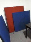 *Three Office Partitions