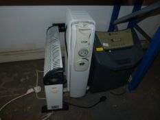 *Rexel SC170 Shredder, Logik Radiator (AF), and an Electric Fan Heater