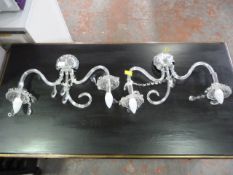 Pair of Ornate Wall Lights