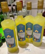 4 x Bottles Of GUAPPO LIMONCELLO - 700ml - New/Unopened Restaurant Stock - Ref: CAM573 - CL612
