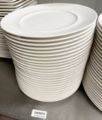 25 x VILLEROY & BOCH Premium Porcelain Fine Dining Restaurant 28.5cm Round Main Course Plates - Fine