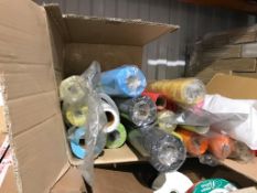 Assorted Pallet of Various Rolls of Fabric and Ribbon - Ref: PP205 - Location: Hoddesdon EN11Auction