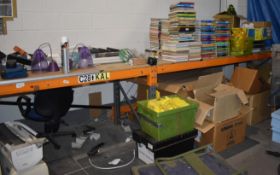 1 x Large Workbench Made From Pallet Racking PME285