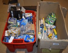 2 x Boxes Containing Various Light Bulbs and LED Drivers PME352