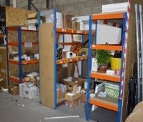 4 x Bays of Warehouse / Garage Shelving