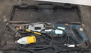1 x Casals 110v Hammer Drill With Carry Case Model PN35/2VCETM 900w With 110v Site Plug