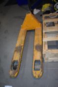 1 x Jungheinrich Pallet Pump Truck Suitable For UK or Euro Pallets PME340