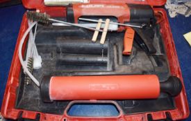 1 x Hilti MD2000 Adhesive Dispenser Epoxy Gun With Accessories and Carry Case PME132