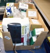 1 x Assorted Collection Featuring Main Switch Box, Schneider Couplers, Outdoor Fire Alarm Sounder