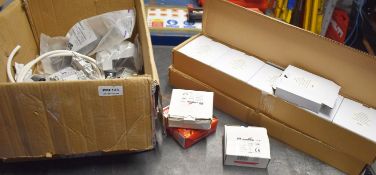 1 x Assorted Job Lot to Include 20 Pattress Boxes, Addressable Sound Bases, Fire Alarm and More