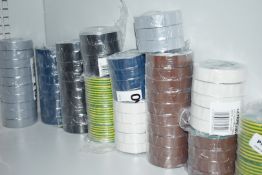 Approx 67 x Rolls of Newlec Electrical Wire Tape Unused Stock PME303