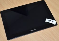 1 x Lenovo S6000 10.1inch Tablet Featuring a Quad Core 1.2GHz Processor, 1GB RAM, 32GB Storage