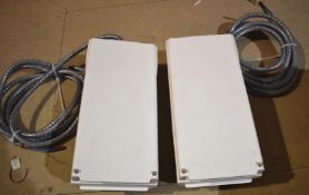 2 x Schneider Electric Canalis 50 Amp Tap Off Units With Isolator Type KNB50SF4 RRP £440