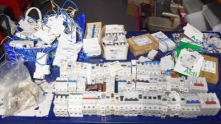 1 x Large Collection of Various Circuit Breakers