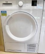 1 x BEKO Freestanding 8kg Condenser Tumble Dryer- Model: DTLCE81031 - NO VAT ON THE HAMMER