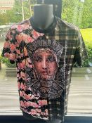 1 x Men's Genuine Givenchy T-Shirt In Black - Size: Small - Preowned In Very Good Condition