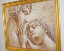 1 x Framed Art Print - Dimensions (approx.): W70 x H59 - NO VAT ON THE HAMMER - CL630 - Location: