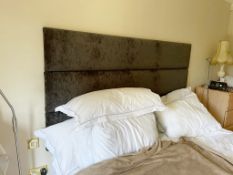1 x Double 6ft Bed With Headboard and Giltedge Pocket Sprung Mattress - CL636 - Location: Hale,