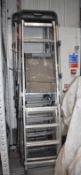 1 x Tubesca Sharpascopic Work Platform Ladder Type 02272251 Platform Height 1.07 to 1.53m