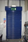 1 x Single Door Security Shutter With Automatic Key Lock
