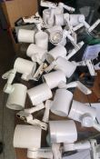 20 x Concord Track Lighting 50w Beacon Spot Lights - CL587 - Approx RRP £860