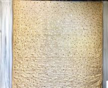 4 x 10ft Gold Mirror Backdrops - Dimensions: 10x10ft - Ref: Lot 59 - CL548 - Location: Leicester