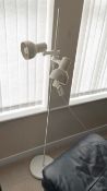 1 x Stylish Floor Standing Lamp With 2 x Posable Lights  - From An Exclusive Property In Leeds -
