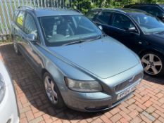 2004 Volvo V50 Se D 5dr Estate - CL505 - NO VAT ON THE HAMMER - Location: Corby