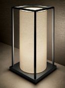 1 x CHELSOM Luxury BOX Table Mounted Light Fitting With A Black Bronze Finish - Unused Boxed Stock -