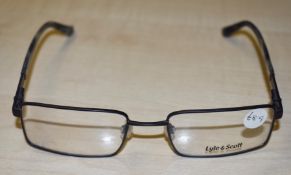 1 x Genuine LYLE & SCOTT Spectacle Eye Glasses Frame - Ex Display Stock  - Ref: GTI200 - CL645 -