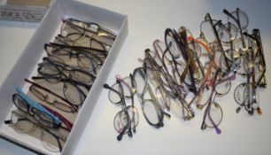 33 x Assorted Pairs of Spectacle Eye Glasses - New and Unused Stock - Various Designs and Brands
