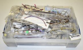 50 x Assorted Pairs of Spectacle Eye Glasses - New and Unused Stock - Various Designs and Brands