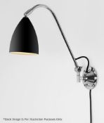1 x CHELSOM Astro Light Fitting In A Black Power Coated Finish - Unused Boxed Stock - Dimensions