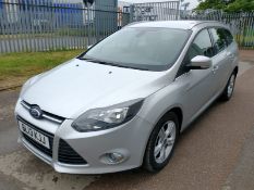 2013 Ford Focus 1.6 TDCI Zetec 5 Door Estate - CL505 - NO VAT ON THE HAMMER - Location: Corby