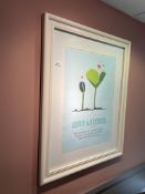 1 x Framed Picture - Size 95 x 119 cms - CL670 - Ref: GEM172 - Location: Gravesend, DA11This item is