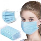 10,000 x Disposable Protective Face Masks - Brand New Boxed Stock - Three Layers of Protection