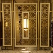 A Set Of 3 x Moroccan-style Room Divider Screen Panels - Ref: HMS108 - CL670 - Location: