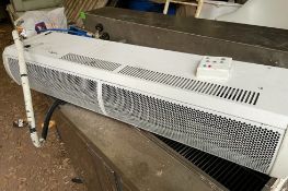 1 x Thermoscreens 9kw 400v Warm Air Curtain - Over Door Heater - Model C1000E NT - CL667 - Location: