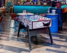 1 x Garlando Football Table With Custom Wrap Graphics - Made In Italy - Dimensions: W144 x D110 x