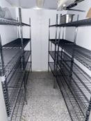 4 x Walk in Freezer Wire Shelves in Chrome - CL674 - Location: Telford, TF3 Collections: This item